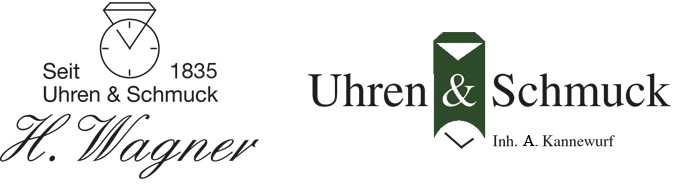 Logo der Firma "Uhren & Schmuck H. Wagner"